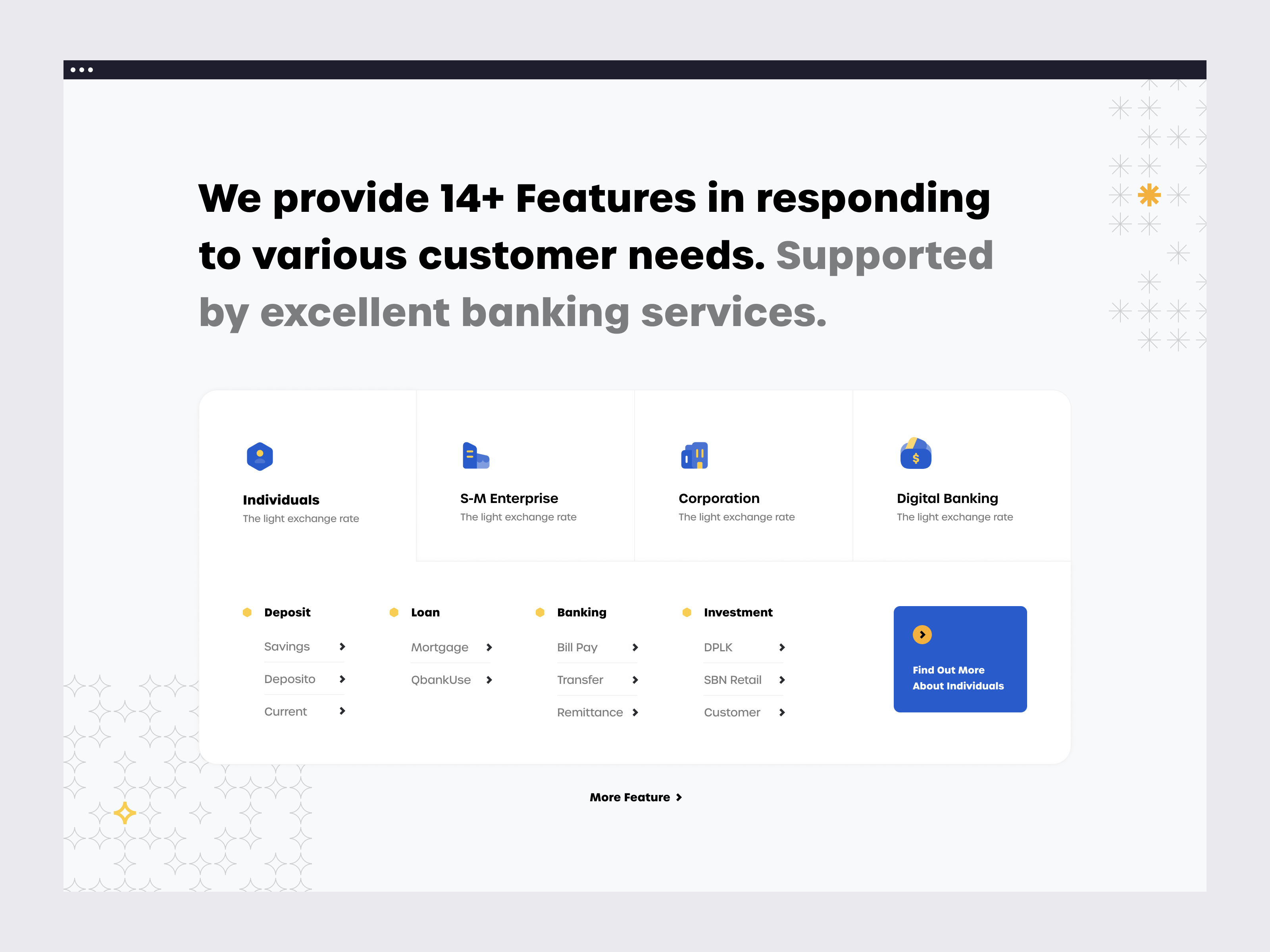 Qbank Bank landing page by Puji Ari (North) for Dipa Inhouse on Dribbble