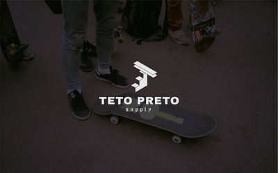 "Teto Preto Suply" Logo graphic design logo