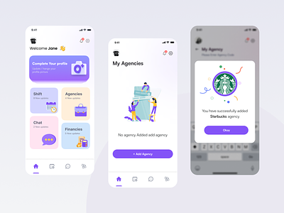 zShift - Time And Task tracker agencies agency app design calendar chat goal goal setup inspiration maintenance problem solving report routine shift task time todo tracker tracking ui desing ux study