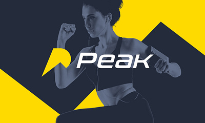 Peak Fitness Logo Design athlete fitness fitness app fitness brand fitness club fitness logo gym gym logo letter p mountain peak nutrition p p logo peak peaks protein supplements workout