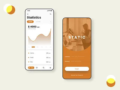 Daily UI #066 - Statistics adobe xd app concept daily 100 challenge daily challange daily ui 066 dailyui design illustration insight interface redesign report statistic statistical stats typography ui ux