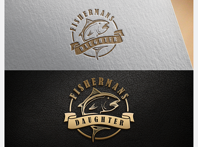 Fishermans Daughter branding design illustration illustrator typography