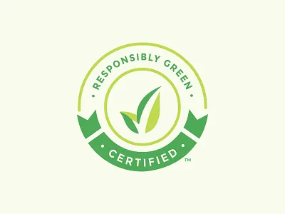 Responsibly Green Logo check green green logo greenery healthy leaves lime green logo recycling renewable responsible trade mark trademarked