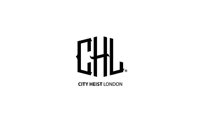 City Heist London logo branding logo