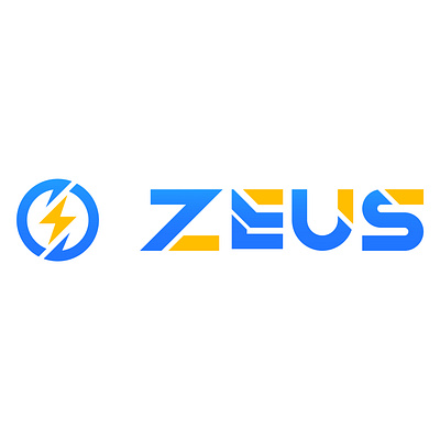 Zeusapp Logo Design app branding design illustrator logo logo design minimal typography web