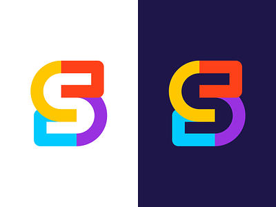 Letter S design letter logo logotype mark monogram symbol typography