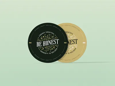 Be Honest Cocktail - Visual Identity bartending branding design campaign design cocktail icosaedru identity design identity designer logodesign marketing materials visual system