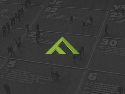 F-Branding branding design flat icon logo typography ui vector