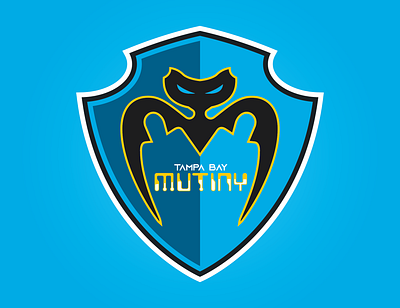 Tampa Bay Mutiny concept logo mls mutiny soccer tampa bay