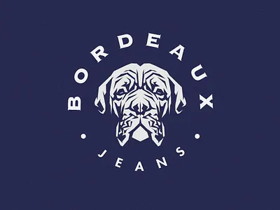 Dog Head Logo animal best bordeaux brand branding chien design dog dogs for sale head illustration logo logos pet premium vector