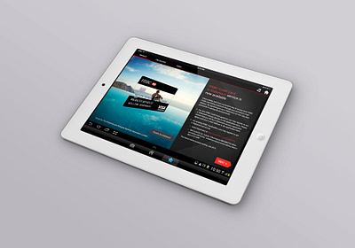 HSBC android apps ui design
