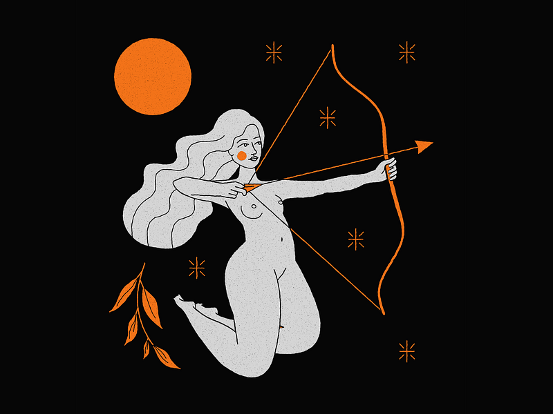 Sagittarius archer astral astrology body constellation cosmic design girl moon mystic sagitario sagittarius woman zodiac zodiac signs
