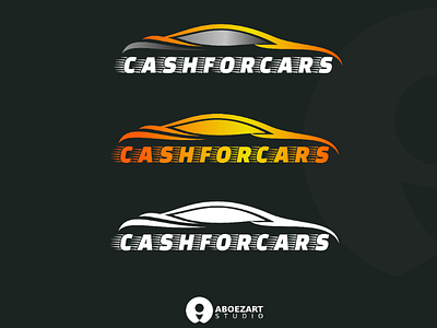 Cashforcars brand company design illustrator letter lettering logo typo