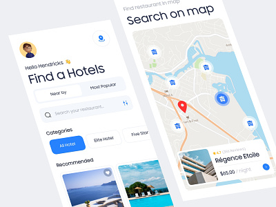 Hotel Booking app app application booking figma hotel ios minimal restaurant saudi arabia trip ui user experience user interface ux