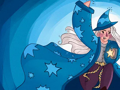 The Wizard art design design art digital art digital illustration digital painting illustration illustration digital procreate procreate art