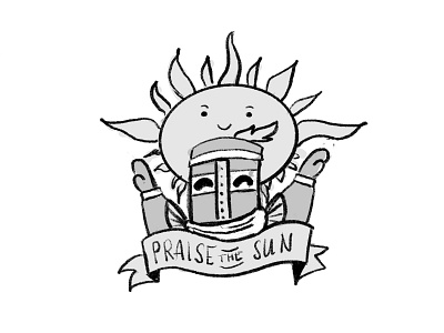 Solaire Sketch dark souls demons souls graphic design illustration ipad knight medieval passion project pencil pixel passport sketch sketchapp video games