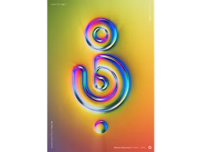 WWP°237 "Go" abstract art colors design filter forge generative illustration typography wwp