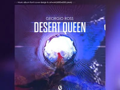 Desert Queen - Music Album. Cover & Social Media Design artwork cd cd artwork cd cover design illustration music