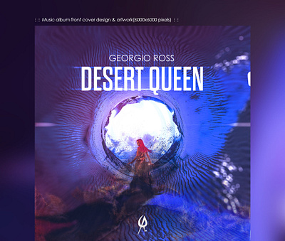 Desert Queen - Music Album. Cover & Social Media Design artwork cd cd artwork cd cover design illustration music