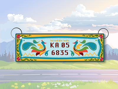 License plate Rebound adobephotoshop india indianculture licenceplate rebound