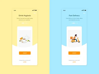 Walk-through Screens UI 01 adobe adobe illustrator adobe xd app app design design ios ios app ios app design mobile mobile app design splash screen typography ui ui ux ui design ux walkthrough