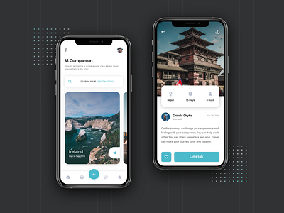 Daily 1 app dailyuichallenge design travel travel app trip ui