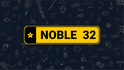 Notchville License Plate adobe adobe illustrator bmbadi branding design dribbble illustration license plate noble noble notch notch number plate plate podium registration plate shot week 5 weekly challenge weekly warm up weeklywarmup