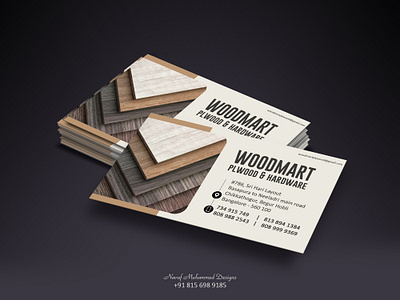 Woodmart Business Card branding businesscard design graphicdesign