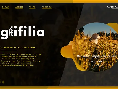 Agrifilia (UI Project) branding design flat icon illustration minimal ui ux web website
