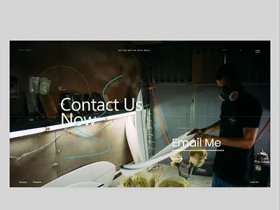 WaveShop best design clear home minimal space surf surfing typography ui uidesign uiux ux ux ui uxui wave web waves web website