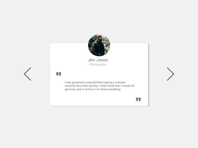 Testimonial - DailyUi039 dailyui dailyui039 dailyuichallenge testimonial ui uidesign