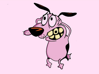 Muriel....!!!! cartoon illustration