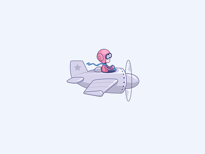 Just Fly! after effects aftereffects air airplane animation cartoon character cute design flying game illustration illustrator motion design motion graphics pilot plane toons vector vectorart