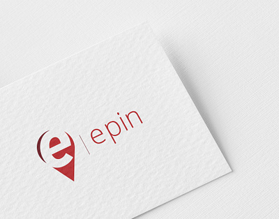 e pin Location Logo with Technology branding business design identity inovation lettering location logo pin tech vector