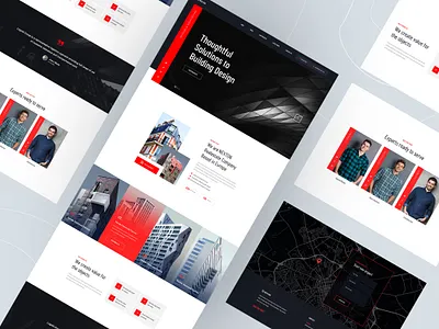 Architecture Website Design Concept 2020 architechture architecture landingpage realestate ui website