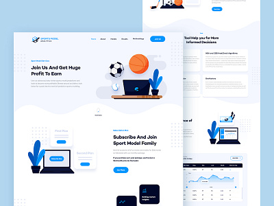 Sports Model Website Redesign design illustration sport sport website sports ui web web design webdesign website website design
