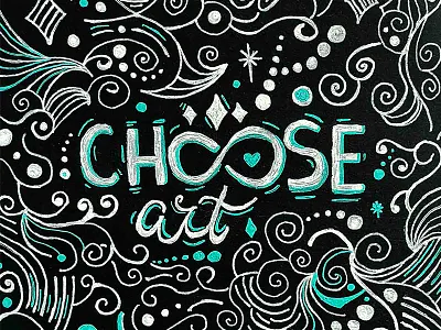 Choose art @homsweethom artist choose design handlettering handmade homwork illustration lettering