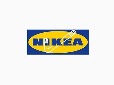 NIKEA brand collaboration branding