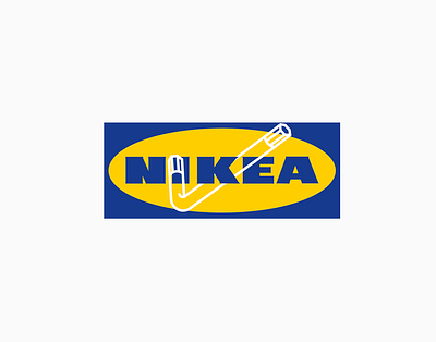 NIKEA brand collaboration branding
