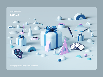 Apple- Six Days of Surprises 3d abstract app apple appstore c4d cinema4d colors design geometric illustration ios isometric octane octanerender render ui uiux ux web