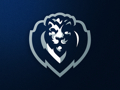 Lion Shield mascot logo branding design esports esports logo illustration lion logo logotype mascot mascot logo shield typography vector