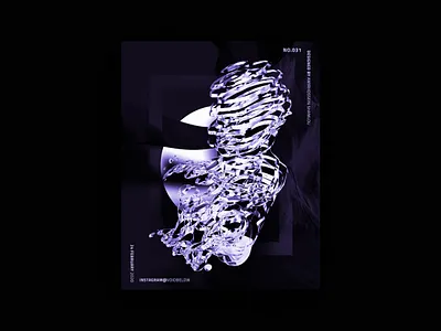 Voidbelow / Innocence 3d abstract abstract art baby black cinema4d design gradient inspiration photoshop poster poster a day poster design purple voidbelow white