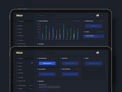 Dashboard chart dark version app apple chart dark dashboard data finance finances graphics income interface ipad sketch ui vizualization