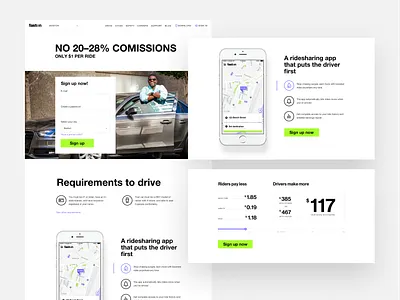 Fasten website. Page for drivers layout typography ui ui ux web web design web layout web page web page layout web ui webdesign website website design