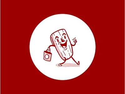 Tamale food half tone illustration merch monochrome tamale tote vintage wip