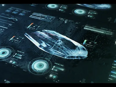 Space_ui after effects c4d cinema 4d design fui hud illustration illustrator scifi screen ui ux