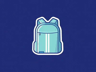 Backpack backpack bag branding design icon illustration logo sport sports ui vector