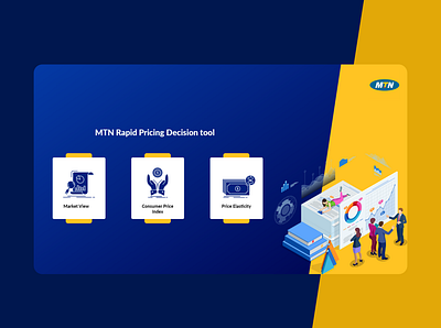 MTN Dashboard Landing adobe xd adobe xd photoshop ui ux branding design flat minimal powerbi tableau ui ux web xd design