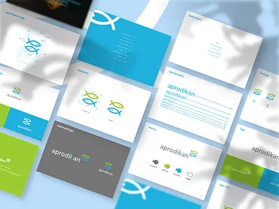 Logo : Aprodikan app brand branding branding design fish fish logo green icon app identity logo logo app logo design logogram logotype minimalist simple standard ui ux web