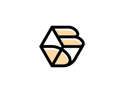DB or BD logo bd db logo box cube hexagon